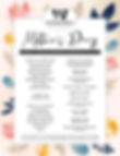 Sunday 5.10 - Mothers Day